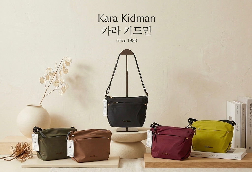 Kara Kidman Classic Nylon Crossbody Bag, Est. 1988